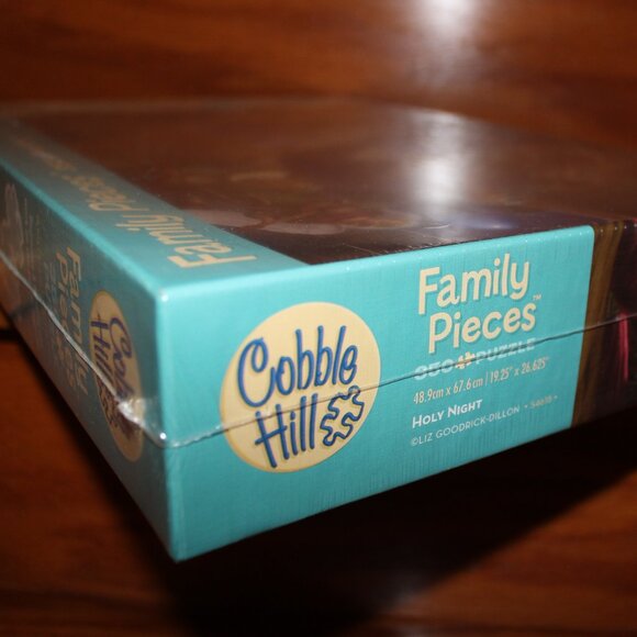 3/$55❤️Cobble Hill HOLY NIGHT puzzle Family Pieces small medium large Christmas - Picture 5 of 6